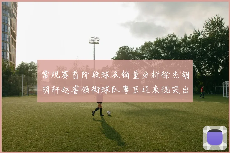 常规赛首阶段球衣销量分析徐杰胡明轩赵睿领衔球队粤京辽表现突出